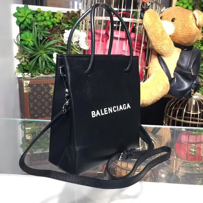 BALENCIAG巴黎世家 全皮購物袋 原版進口小牛皮 簡單LOGO字母 內裏容量超大 手提肩背兩用  BL1325